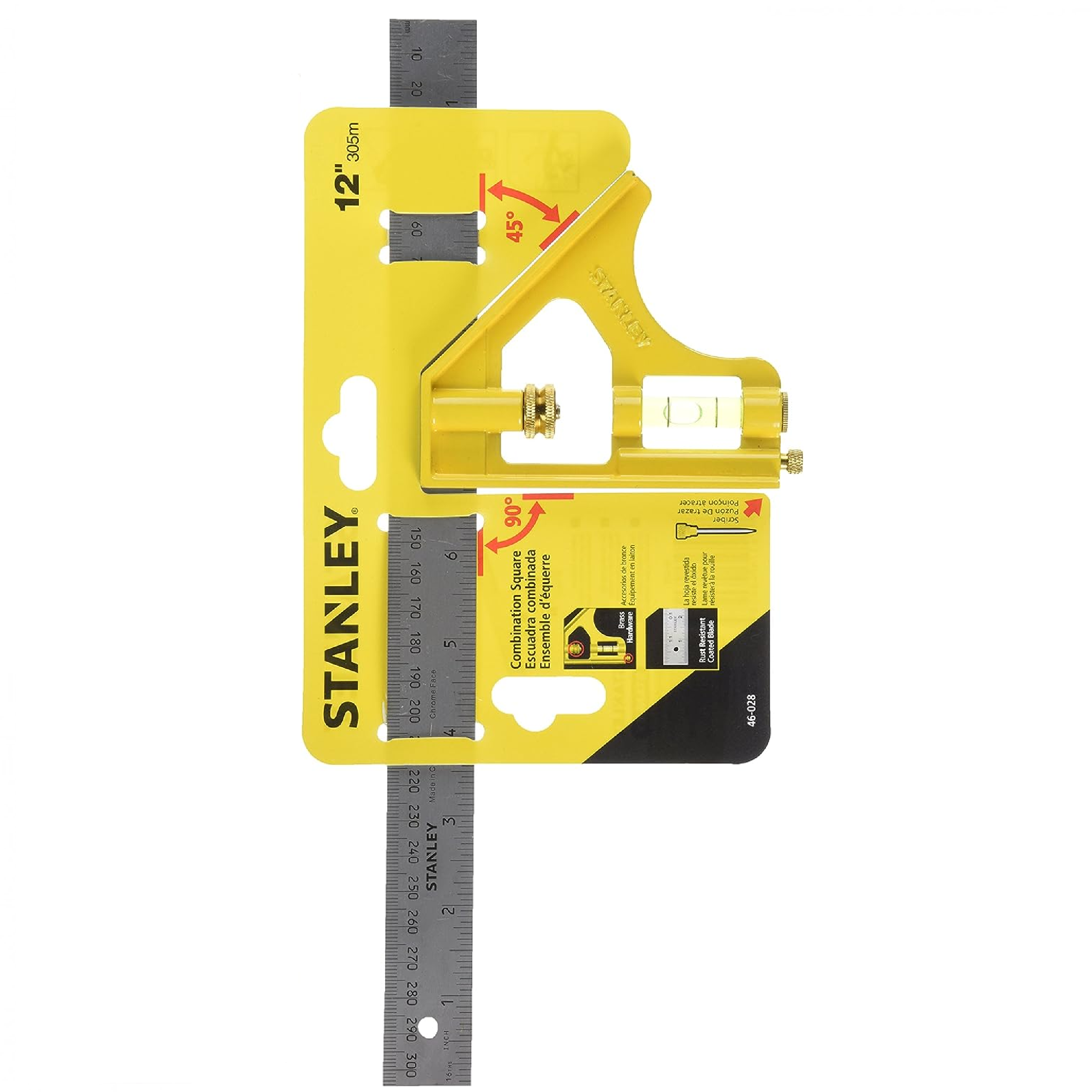 Stanley DIECAST Combination Square 12