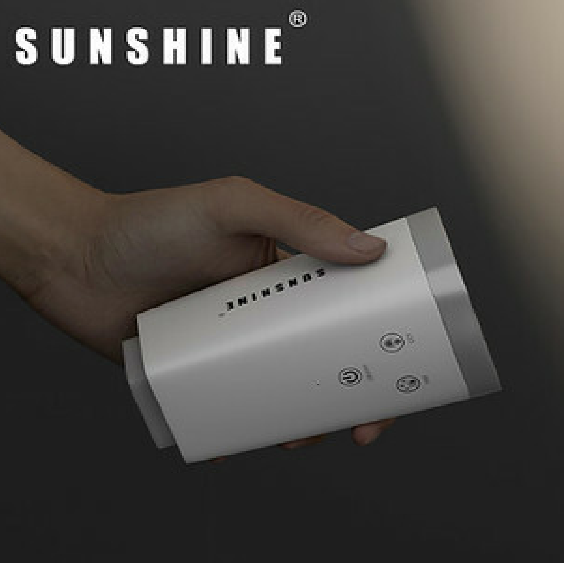 Sunshine 3-IN-1 LED MULTI-FUNCTIONAL Rechargeable Table Lamp & Night Light FTL025BK