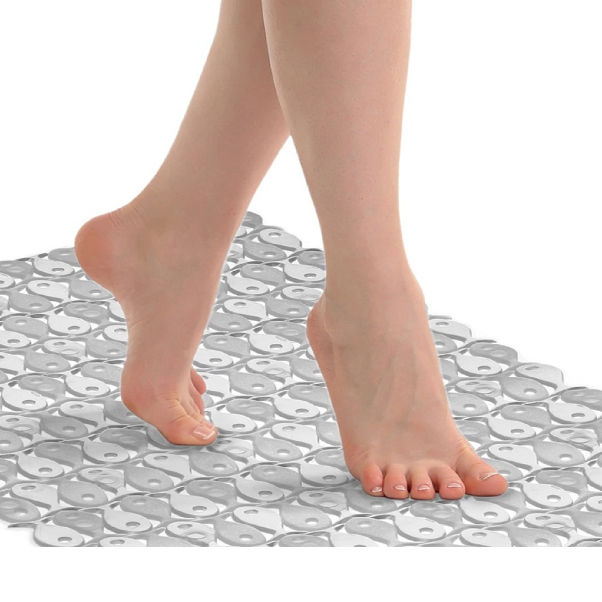 TATAY ANTI-SLIP Mat 54CM X 54CM White T5102.01