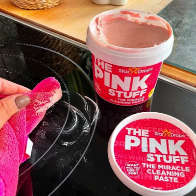 THE PINK STUFF The Miracle Cleaning Paste 850g (Perfect For Cleaning Dirt, Grime And Stains)