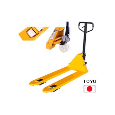 TOYU Hydraulic Pallet Truck 3 TON Wide Fork High Profile WFHP