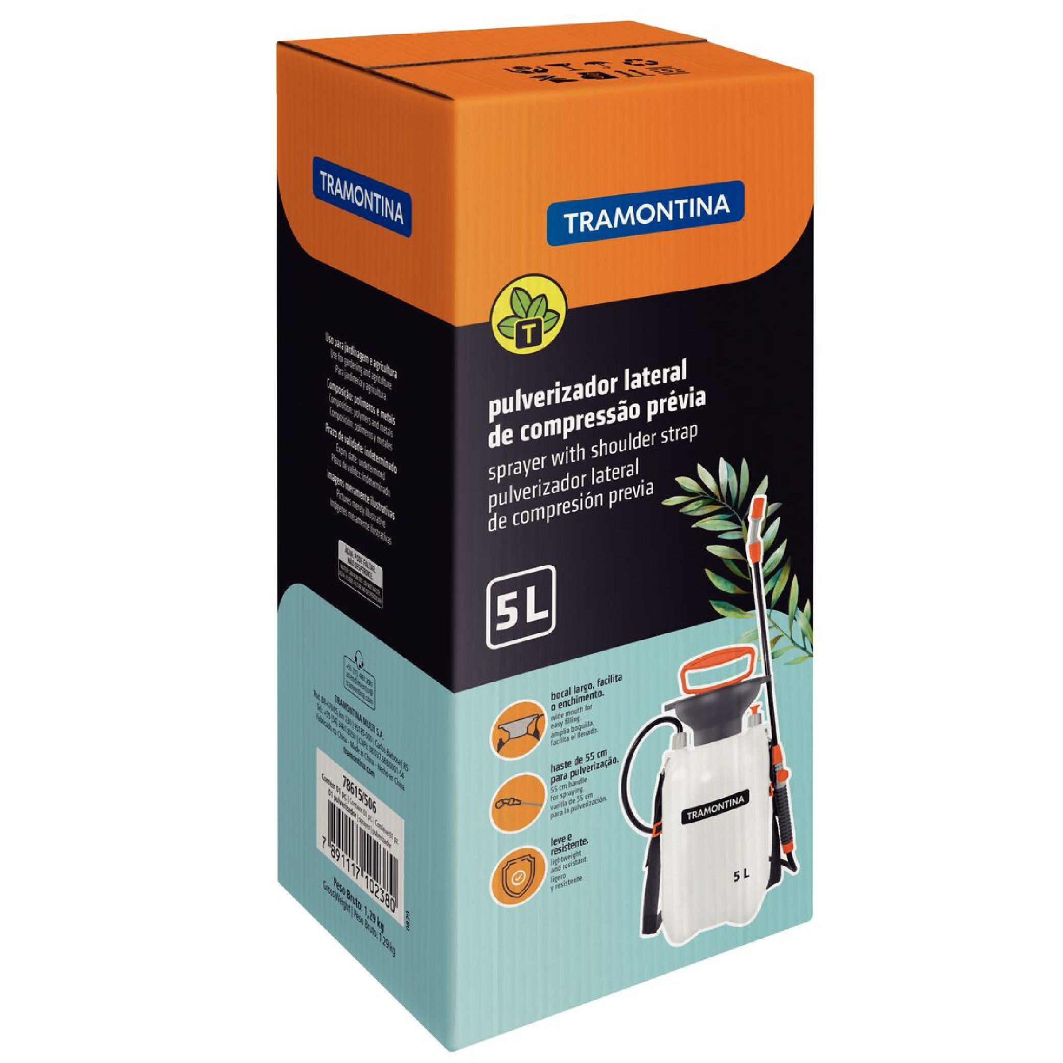 Tramontina 78615506 Standard Pressure Sprayer 5 Litres