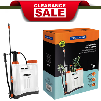 Tramontina 78620126 Standard Pressure BACKPACK Sprayer 12 Litres