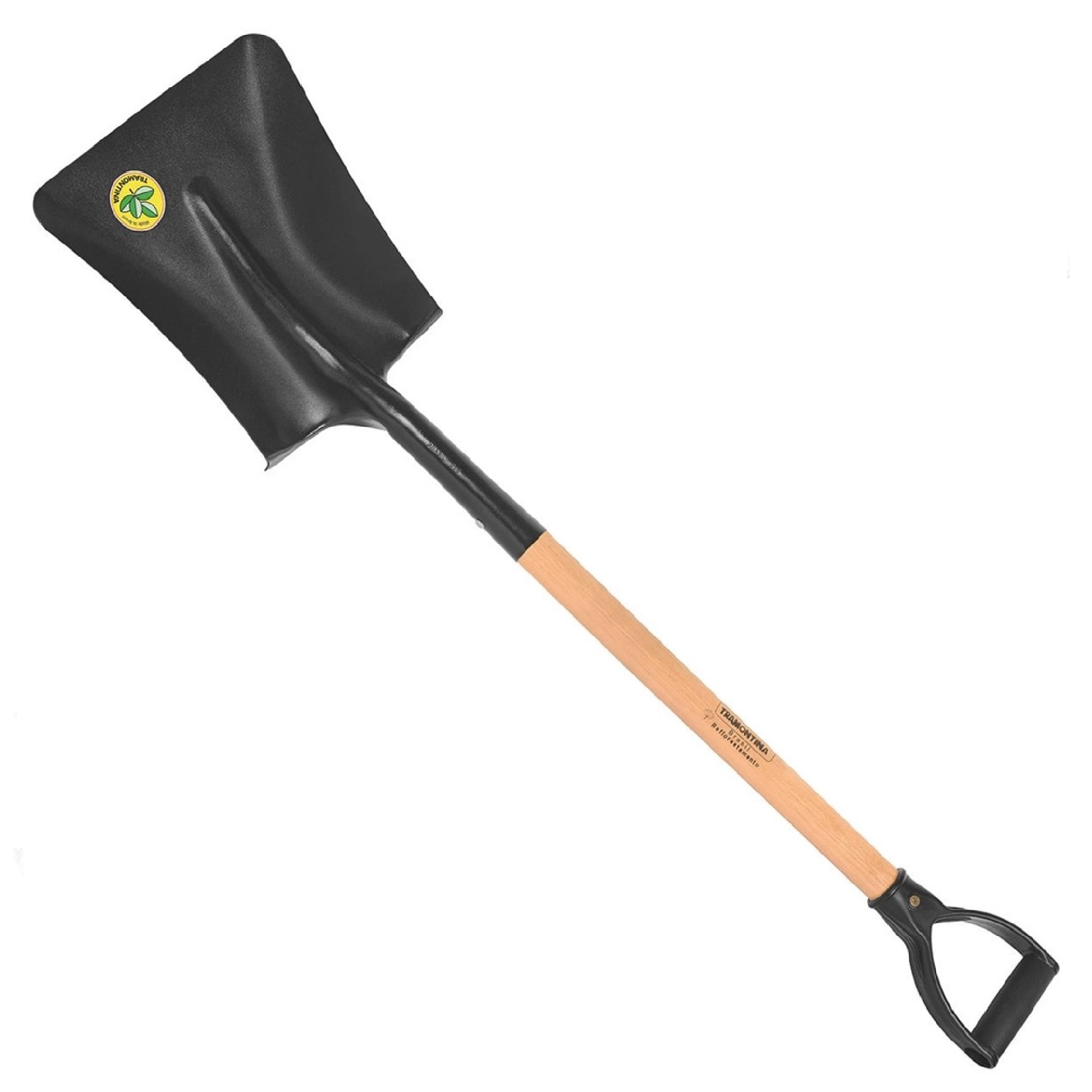 Tramontina Square Mouth Shovel 71CM Wood Handle