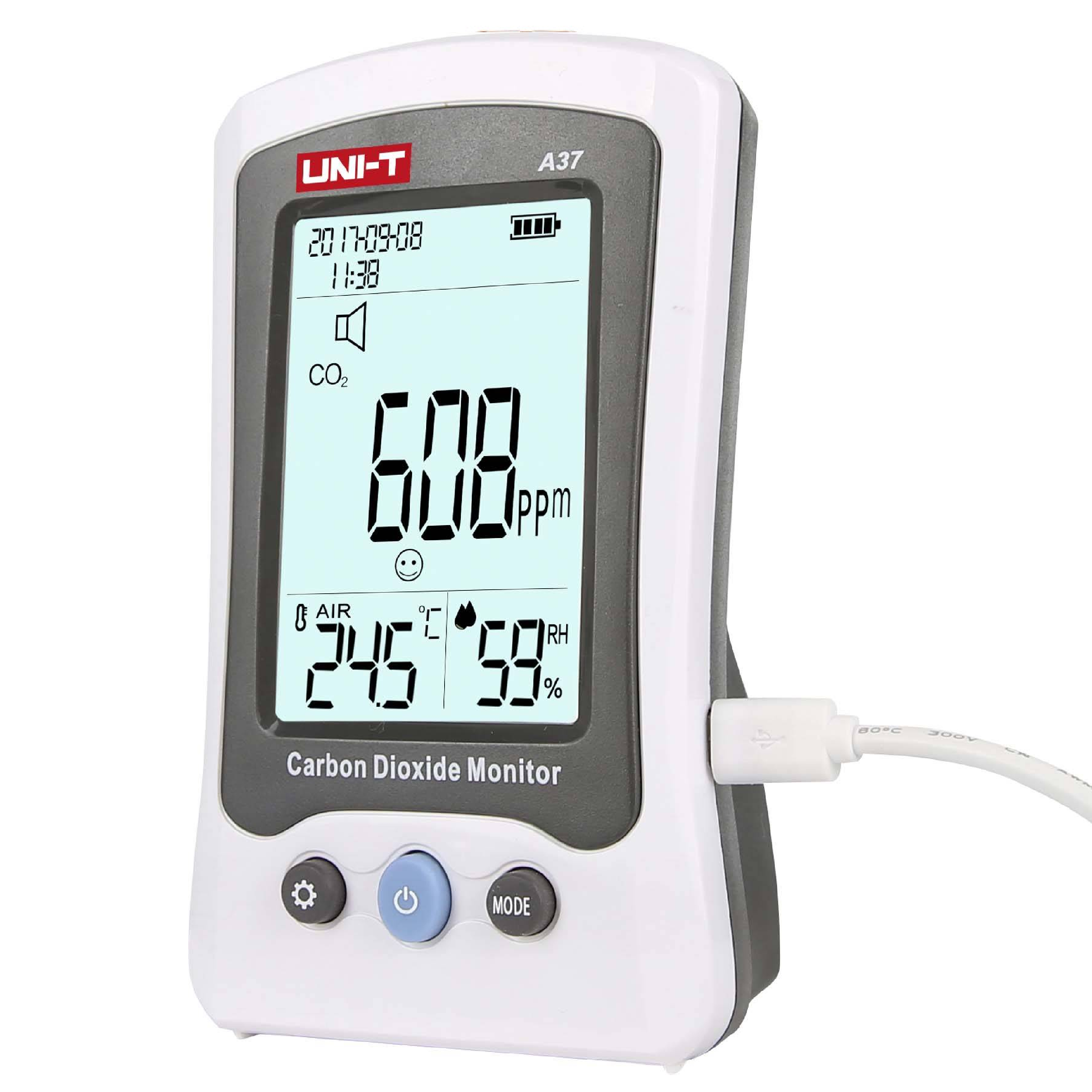 UNI-T A37 Carbon Dioxide Monitor CO2