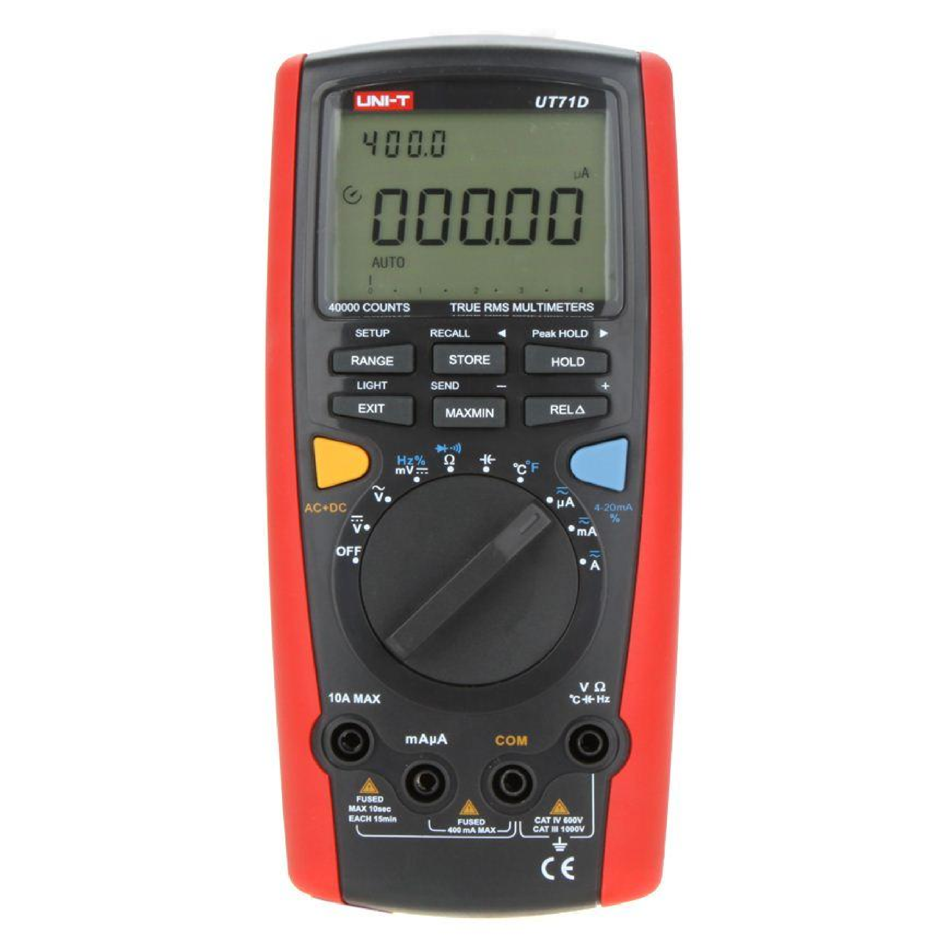 UNI-T UT71D Intelligent True RMS Digital Multimeter