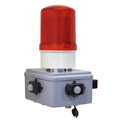 WARNING LIGHT & AUDIBLE ALARM (Motion Sensing Alert Device) 12V