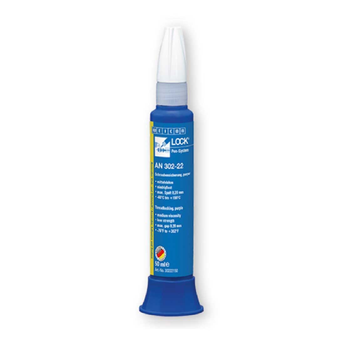 Weicon WEICONLOCK AN 302-22 Low Strength Threadlocking Adhesive 50ML