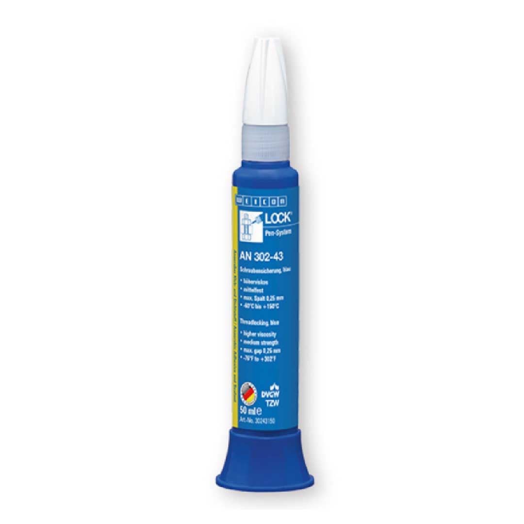 Weicon WEICONLOCK AN 302-43 Medium Strength Threadlocking Adhesive 50ML
