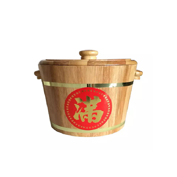 Wooden Rice Storage Box Container 3KG