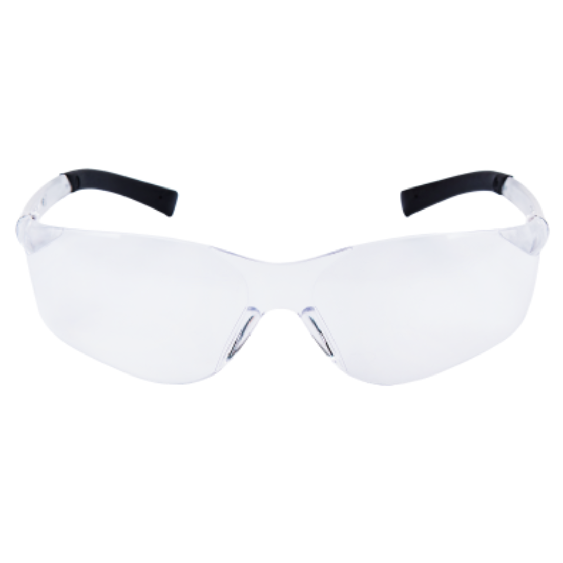 WORKGARD E3068 Clear TEMPLE Black Tip Clear LENS Polycarbonate Safety Eyewear