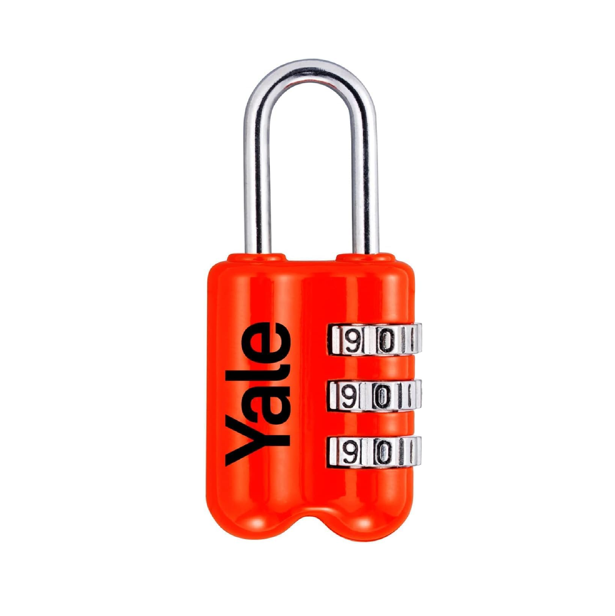Yale 23MM Combination Padlock 3MM SHACKLE RED YP2/23/128/1R
