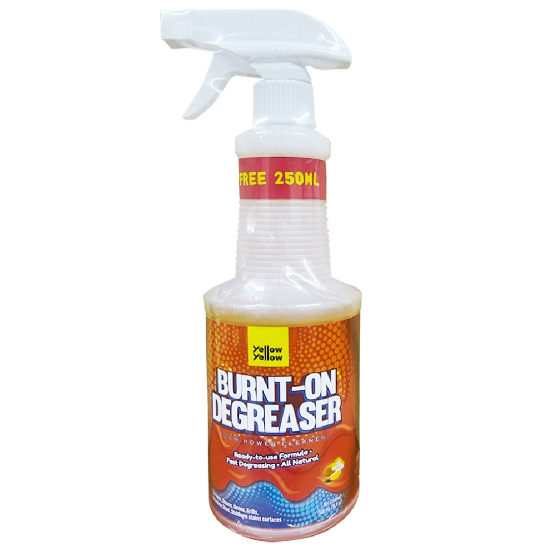 Yellowyellow BURNT-ON Degreaser GREASE OFF Power Cleaner 500ML FREE 250ML HC-413