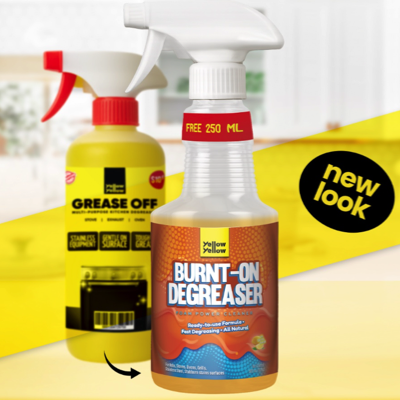 Yellowyellow BURNT-ON Degreaser GREASE OFF Power Cleaner 500ML FREE 250ML HC-413