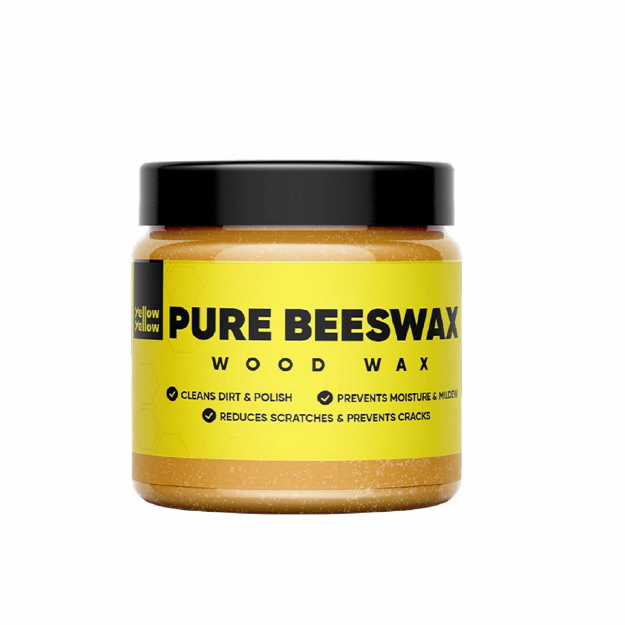Yellowyellow HC-144 Pure Beeswax Wood Wax 80g