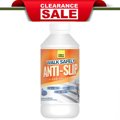 Yellowyellow WALK SAFELY ANTI-SLIP Floor Solution 1000ML INDOOR & OUTDOOR