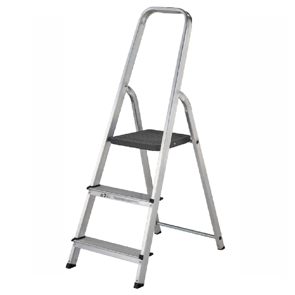 YOUNGMAN ATLAS Step Ladders Aluminium HEAVY DUTY