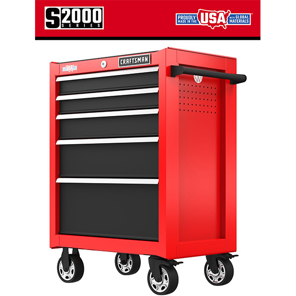 Craftsman 2000 Rolling Tool Cabinet: A Practical and Affordable Storage Solution