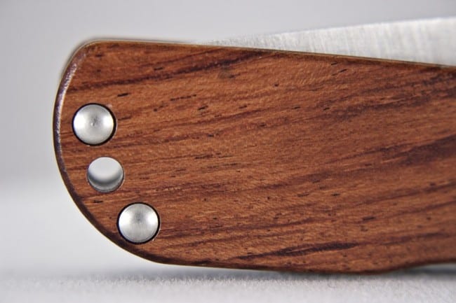 SOG Twitch II Rosewood Handle Knife Review